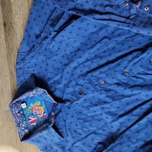 Robert Graham Skull Top